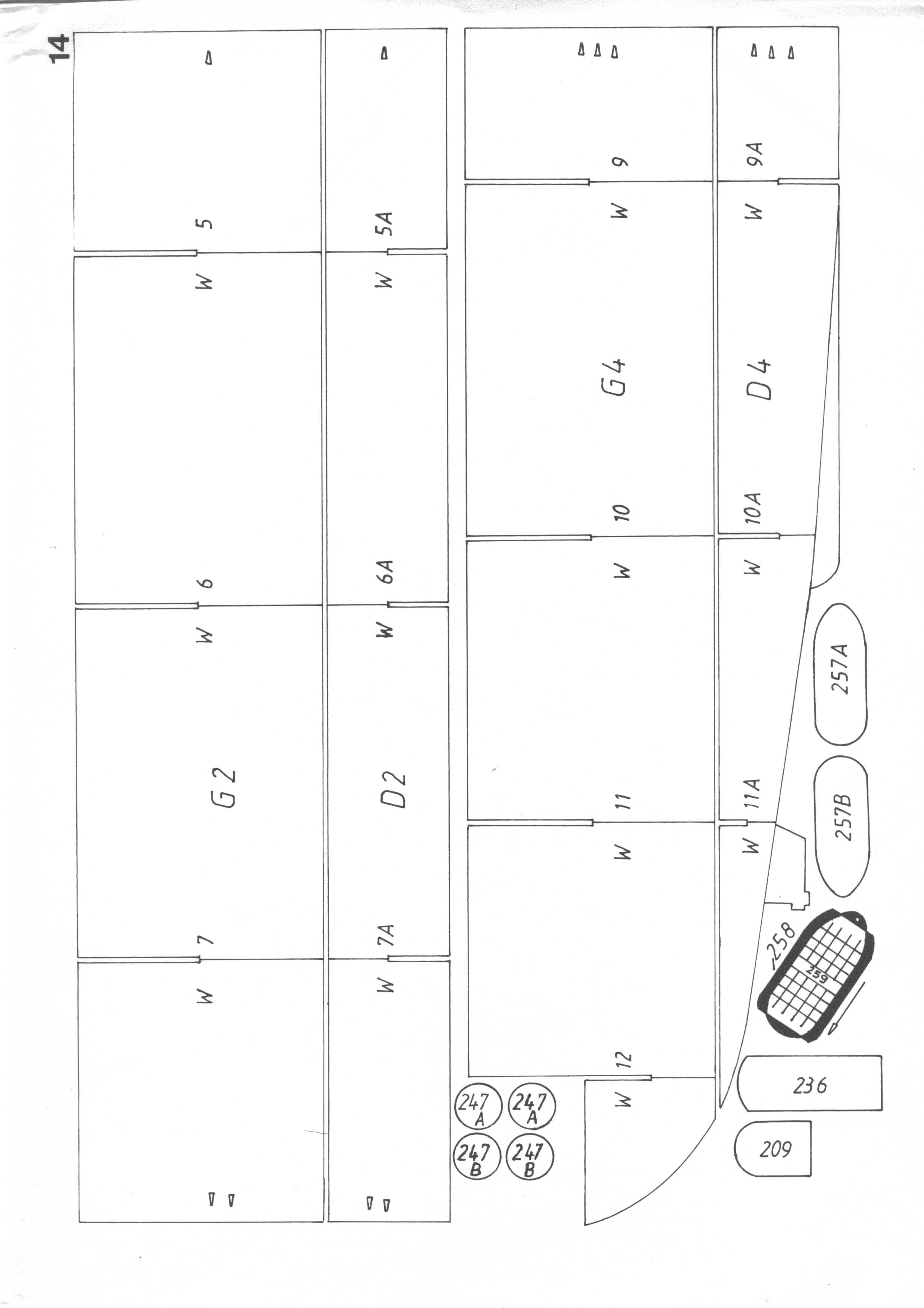 美国航母Essex艾塞克斯船模平面图纸